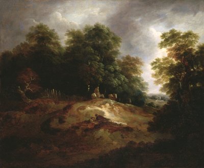 The Edge of the Common (olie på lærred) af Thomas Barker of Bath