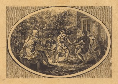 Der alte Mann und seine Söhne af Thomas Bewick