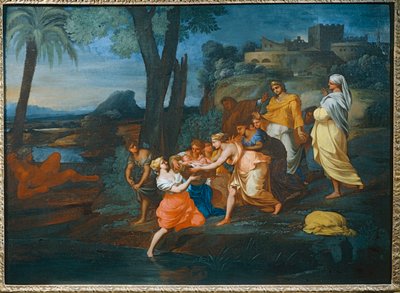 Moise sauve des eaux - Moses reddet fra vandene ... af Thomas Blanchet