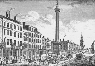 Monumentet, City of London, c1755 1903 af Thomas Bowles