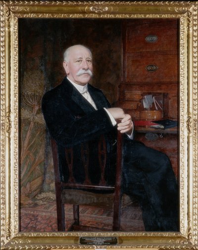 Portræt af rådmand George Bargate Bainbridge J.P. af Thomas Bowman Garvie