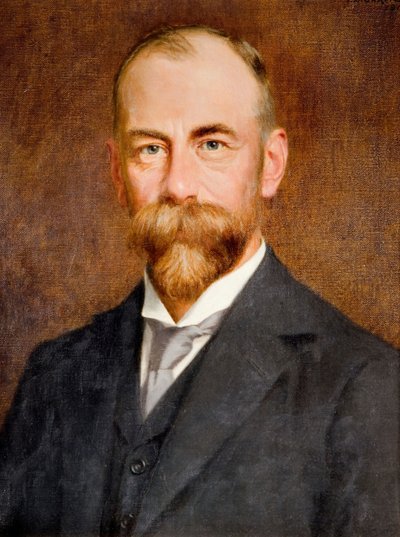 Portræt af Barrow Cadbury, 1912. af Thomas Bowman Garvie