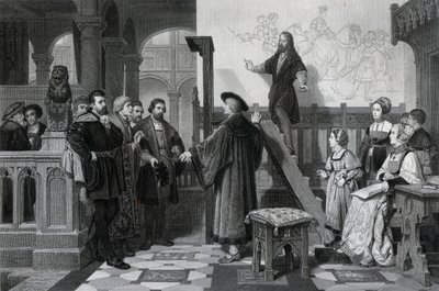 Kejser Maximilian og Albrecht Durer, begyndelsen af det 16. århundrede, det 19. århundrede af Thomas Brown