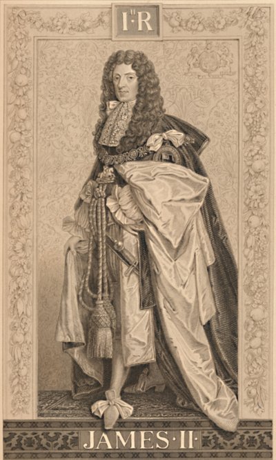 Jakob II, 1886 af Thomas Browne