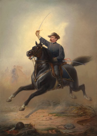 Philip Henry Sheridan, 1871. af Thomas Buchanan Read