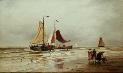 Fisketrawlere af Thomas Bush Hardy