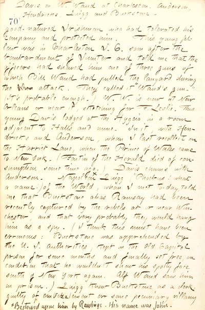 Thomas Butler Gunn Diaries- bind 19, side 84, 26. marts 1862 af Thomas Butler Gunn