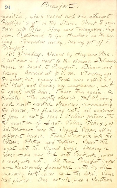 Thomas Butler Gunn Diaries- bind 20, side 104, 12. juli 1862 af Thomas Butler Gunn
