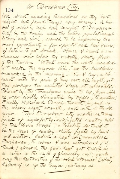 Thomas Butler Gunn Diaries- bind 21, side 148, 31. december 1862 af Thomas Butler Gunn