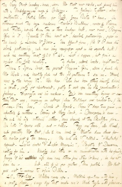 Thomas Butler Gunn Diaries- bind 6, side 206, 24.-25. November 1853 af Thomas Butler Gunn