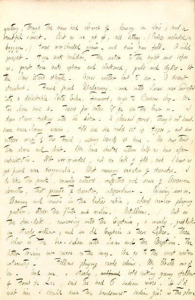 Thomas Butler Gunn Diaries- bind 6, side 59, 13. august 1853 af Thomas Butler Gunn