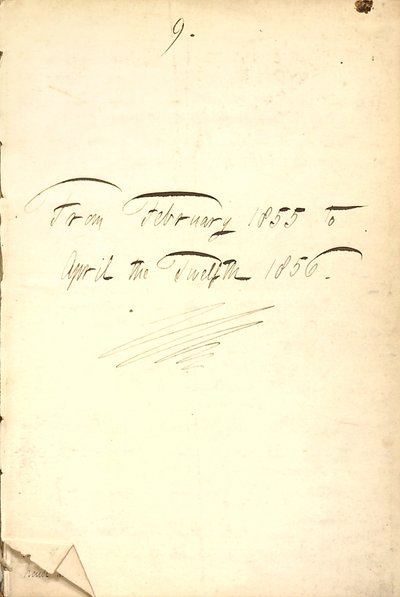 Thomas Butler Gunn Diaries- bind 7, side 5, 1855-1856 af Thomas Butler Gunn