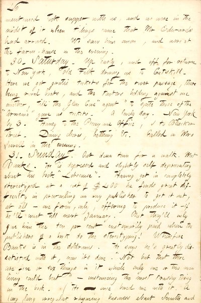 Thomas Butler Gunn Diaries- bind 8, side 53, 29-31. August, 1856 af Thomas Butler Gunn