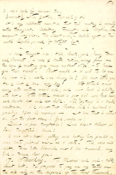 Thomas Butler Gunn Diaries- bind 8, side 68, 16.-17. September 1856 af Thomas Butler Gunn