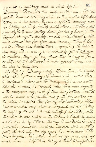 Thomas Butler Gunn Diaries: bind 10, side 101, 30.-31. Januar 1859 af Thomas Butler Gunn