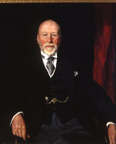 Portræt af Sir William Nicholson, ca. 1935-36 (olie på lærred) af Thomas Cantrell Dugdale
