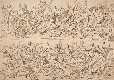 Figurstudier af Thomas Carwitham