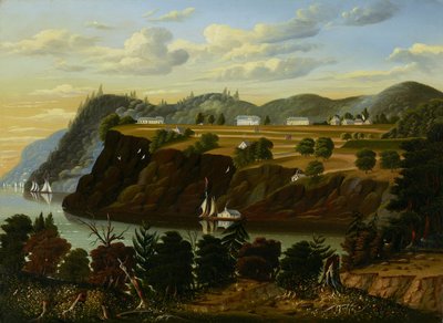 Udsigt over West Point af Thomas Chambers