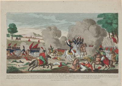 Slaget ved Friedland. En anklage fra den russiske Leib-garde den 14. juni 1807, 1808 af Thomas Charles Naudet