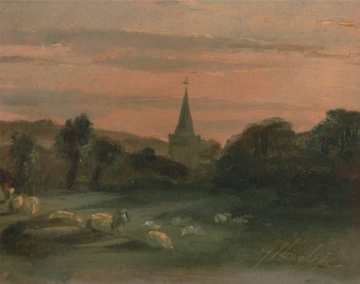 Stoke Poges kirke af Thomas Churchyard