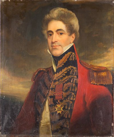 Generalmajor William Casement, militærsekretær for Indiens regering og medlem af det øverste råd, 1840 ca. af Thomas Clement Thompson