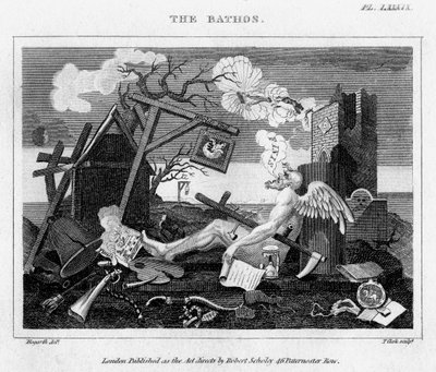 The Bathos, 1700-tallet. af Thomas Clerk