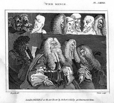 Bænken, 1700-tallet. af Thomas Clerk
