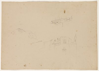 Facade af et hus af Thomas Cole