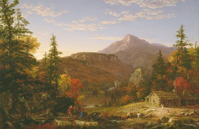 Jægerens tilbagevenden af Thomas Cole