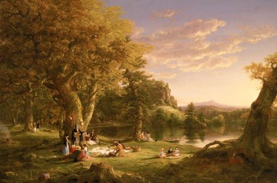 Picnic af Thomas Cole