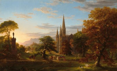 Tilbagekomsten, 1837. af Thomas Cole