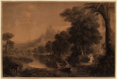 Livets rejse, II, ungdommen af Thomas Cole