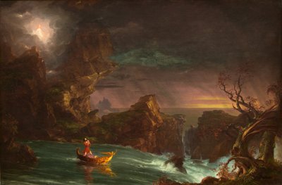 Livets rejse: manddom af Thomas Cole