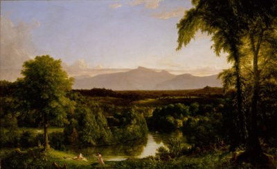 Udsigt over Catskill-tidligt efterår, 1836-37 af Thomas Cole