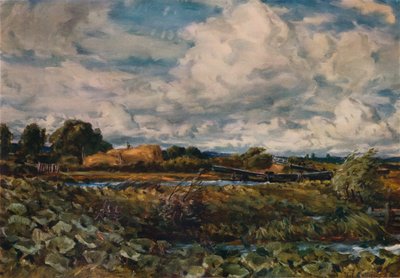 Lås på Kennet, 1889 af Thomas Collier