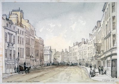 Bow Street, Westminster, London, 1851 af Thomas Colman Dibdin