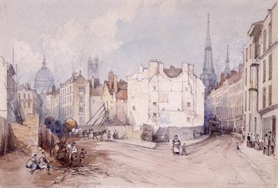 Cannon Street, London, 1851 af Thomas Colman Dibdin