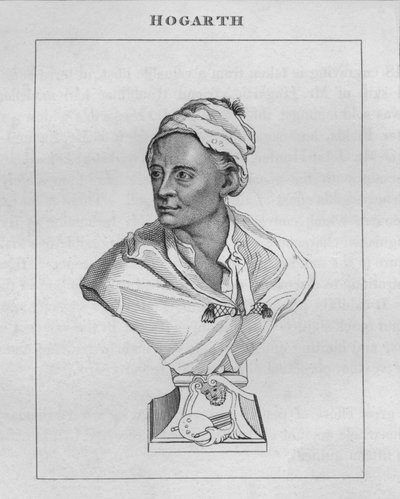 Hogarth, c1741, 1809. af Thomas Cook