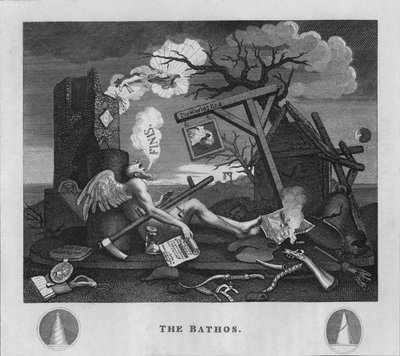 The Bathos, 1807, 1827. af Thomas Cook