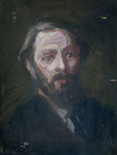 Portræt af billedhuggeren Pier Pander (1864-1919) af Thomas Cool