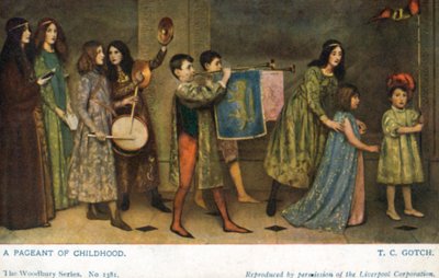 En forestilling om barndommen af Thomas Cooper Gotch