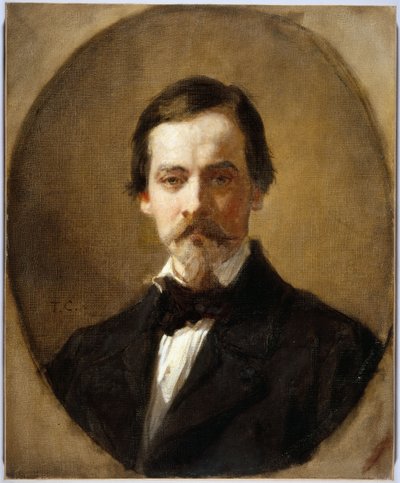 Emile César Victor Perrin af Thomas Couture