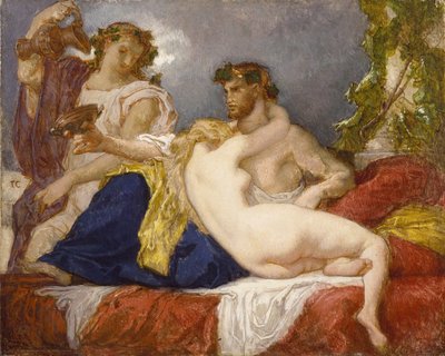 Horats og Lydia af Thomas Couture