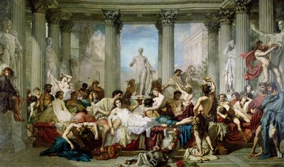 Romerne i deres dekadence af Thomas Couture