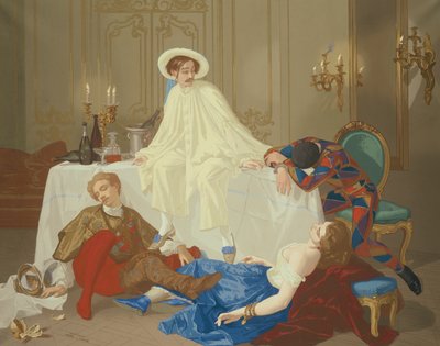 Nadveren efter Maskebal af Thomas Couture
