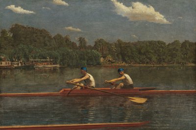 The Biglin Brothers Racing af Thomas Cowperthwait Eakins