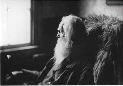 Walt Whitman i Camden, N.J., ca. 1891 (sølvtryk på papir) af Thomas Cowperthwait Eakins