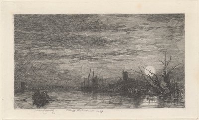 Måneskin af Thomas Creswick