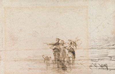 Rejer på kysten af Thomas Creswick