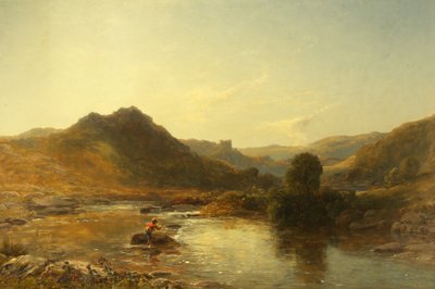Dolwydelan (olie på lærred) af Thomas Danby